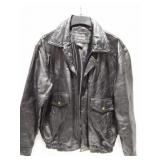 GENUINE LEATHER- VINTAGE- LARGE - JACKET