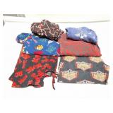 VINTAGE- PAJAMAS AND PARACHUTE PANTS- ROCK BANDS