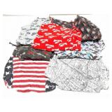 VINTAGE- PARACHUTE PANTS AND PAJAMAS- 7 PAIR