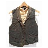 VERY VINTGAE WOOL VEST- GREEN - NO TAGS