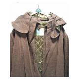 VINTAGE WOOL CAPOTE- LONG LENGTH- EXTRA LARGE -