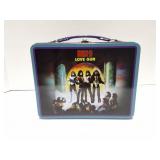 KISS- LOVE GUN- METAL LUNCH BOX- NO THERMOS