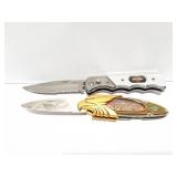 2- HARLEY DAVIDSON KNIVES