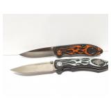2- HARLEY DAVIDSON- FOLDING KNIVES-
