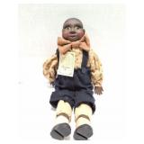 HANDCARVED WOODEN DOLL- BOOMER- 15 OF 100