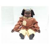 HANDCARVED WOODEN DOLL- STRAWBERRY -- 415 OF 500