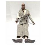 DADDYS LONG LEGS- HAND CARVED WOODEN DOLL- SIGNED