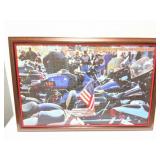 HARLEY DAVIDSON- FRAMED PUZZLE