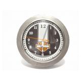 HARLEY DAVIDSON- BATTERY CLOCK- WHEEL