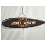 HARLEY DAVIDSON WOODEN SIGN