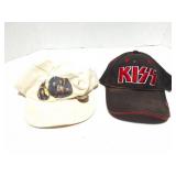 KISS- VINTAGE HATS- ONE WITH BUTTONS