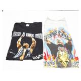 WWF- 2 VINTAGE STONE COLD- STEVE AUSTIN SHIRTS