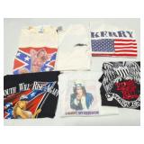 6 VINTAGE LARGE - GRAPHIC SHIRTS-