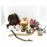 WOODEN SNAKE- MOUSE IN THE BOX- ACTION FIGURES