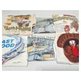 WILDLIFE AND OUTDOOR SHIRTS- 6 LARGE SHIRTS