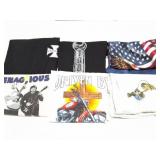 VINTAGE GRAPHIC SHIRTS- 6 LARGE SHIRTS