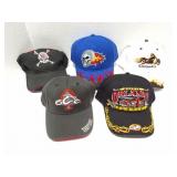 BIKER- VINTAGE HATS-5 HATS