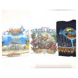 HARD ROCK- VINTAGE-3 LARGE SHIRTS