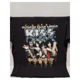 KISS- VINTAGE BAND SHIRT- WORLD TOUR 2014- EXTRA
