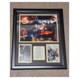 AC/DC-- FRAMED WALL ART PHOTOS AND DESCRIPTION