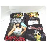 6- VINTAGE BAND SHIRTS