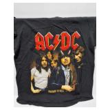 AC/DC- HIGHWAY TO HELL- VINTAGE SHIRT- LARGE