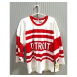 DETROIT HOCKEY JERSEY- MEDIUM- OFFICIALLY