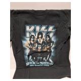 KISS- VINTAGE BAND SHIRT- ROCK THE NATION-- 2004