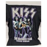 KISS- VINTAGE BAND SHIRT- THE FAREWELL TOUR-