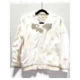 VINTAGE WHITE- SIZE 14 JACKET- STAIN ON AND