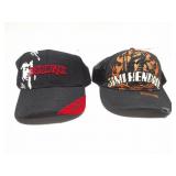 JIMI HENDRIX- 2-VINTAGE HATS