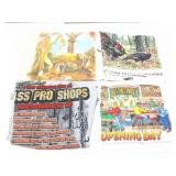 4 LARGE -HUNTING GRAPHIC SHIRTS