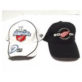 DETROIT RED WINGS-VINTAGE- 2 HATS- 2008 STANLEY