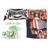 VINTAGE GRAPHIC SHIRTS- 4 LARGE- MIXED