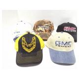 GENERAL MOTORS HATS- VERY NICE ASSORTMENT OF 5