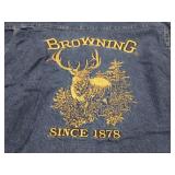 BROWNING- VINTAGE- JEAN - JACKET- LARGE