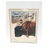 TUG NUGENT SIGNED PHOTO- WITH BISON-