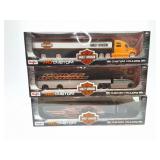 3- MAISTO H-D CUSTOM HAULERS- 3 SEPERATE ITEMS-