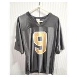 SAINTS- BREES 9-JERSEY- NFL APPAREL- LARGE