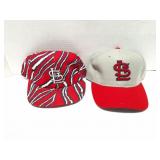 ST LOIUS CARDNALS- 2 VINTAGE HATS