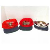 FLORIDA PANTHERS- 3 VINTAGE HATS