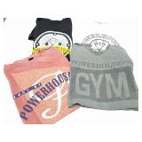 POWERHOUSE GYM SHIRTS- VINTAGE- 4 SHIRTS