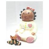 GIRL COOKIE JAR AND KNICK KNACK