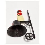 BLACK AMERICANA-CAST IRON MAMMY BELL