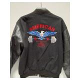 AMERICAN BODYBUILDING AND FITNESS- LEATHER