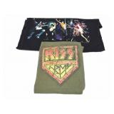 KISS- 2 VINTAGE LARGE KISS BAND AND KISS ARMY