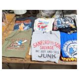 VINTAGE GRAPHIC SHIRT LOT- CONTENTS OF PICTURES