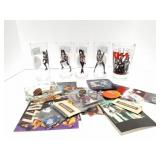 KISS- GLASSES- STICKERS- PICKS AND MUCH MORE