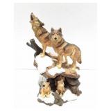 WILDERNESS CALL- WOLF DEN- FIGURINE