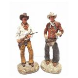 WESTERN DECOR- 2 COWBOYS